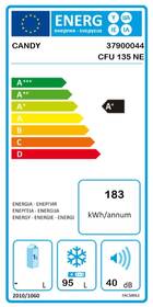 Mraznička Candy CFU 135 NE bílá

 obrázek produktu 1 z 2
