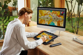 Grafický tablet XPPen Artist Pro 16TP 4K černá barva
