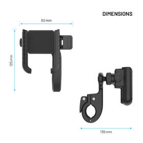 Držák na mobil FIXED Bikee Plus Vista černý

 obrázek produktu 8 z 9