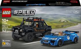 Stavebnice LEGO® Speed Champions 77264 Jaguar Project 7 a Land Rover Defender 

 obrázek produktu 4 z 9