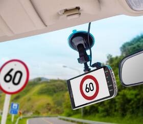 Autokamera Technaxx s asistenčním systémem (TX-167) černá barva
