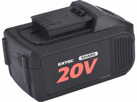 Akumulátor EXTOL 8891885 20V Li-ion, 6000mAh 

 obrázek produktu 1 z 1