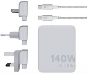 Cestovní adaptér Xtorm GaN Ultra Travel 140 W + USB-C kabel bílý

 obrázek produktu 10 z 12