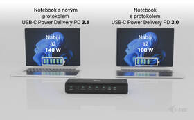 Dokovací stanice i-tec Universal 4K Display, Power Delivery 140W černá

 obrázek produktu 2 z 4