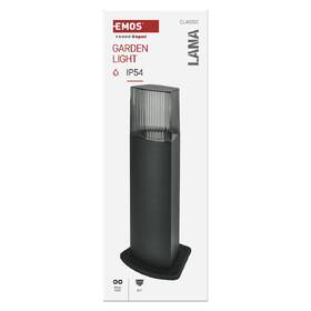Venkovní svítidlo EMOS Lana ZGL0A0P, zahradní, E27, IP54, MAX 25W, 45 cm antracitové

 obrázek produktu 4 z 9