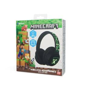 Sluchátka OTL Technologies Minecraft LED Wireless černá/zelená

 obrázek produktu 7 z 7