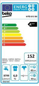 Pračka Beko WTE 6512 B0 bílá

 obrázek produktu 1 z 4