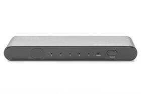 HDMI rozbočovač Digitus 4K HDMI Switch, 5x1 
