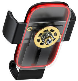 Držák na mobil Baseus Metal Age II Gravity černý/červený

 obrázek produktu 4 z 9
