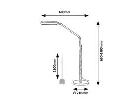Stojací lampa Rabalux Draco 2310 černá

 obrázek produktu 8 z 8
