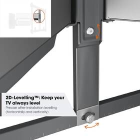 Držák TV Vogel’s TVM 5855 XXL pro úhlopříčky 55" až 100", nosnost 75 kg černý

 obrázek produktu 3 z 7