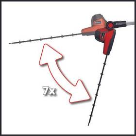 Nůžky na živý plot Einhell GC-HH 18/45 Li T-Solo (bez baterie) 3410585 

 obrázek produktu 2 z 7