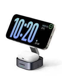 Bezdrátová nabíječka UGREEN Qi2 7,5W na Apple iPhone a AirPods černá/šedá

 obrázek produktu 1 z 15