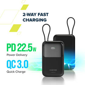 Powerbanka Canyon OnPower 101 PD22,5W 10 000 mAh černá

 obrázek produktu 11 z 15