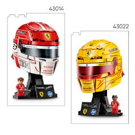 Stavebnice LEGO® Editions 43022 Helma Lewis Hamilton ze Scuderia Ferrari HP 

 obrázek produktu 3 z 9