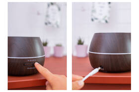 Aroma difuzér Rohnson R-9580 hnědá barva
