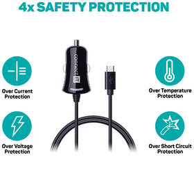 Adaptér do auta Connect IT InCarz, Micro USB, 2,1A, 1,5 m černý

 obrázek produktu 1 z 1