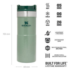 Termohrnek Stanley NEVERLEAK 350 ml zelený

 obrázek produktu 3 z 7