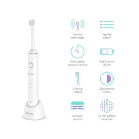 Zubní kartáček TrueLife SonicBrush Junior J100 bílý

 obrázek produktu 3 z 11
