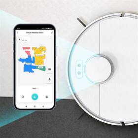 Robotický vysavač Tesla IQ550 bílá barva
