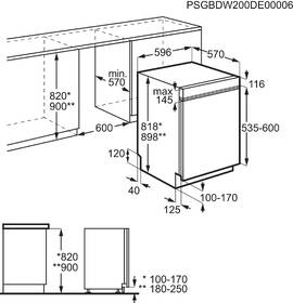 Myčka nádobí AEG GT6210D2SNM 

 obrázek produktu 12 z 13
