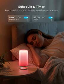Stolní LED lampička Govee 2 RGBW, Matter bílá

 obrázek produktu 5 z 7
