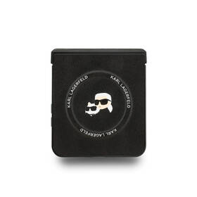 Kryt na mobil Karl Lagerfeld PU Karl and Choupette Heads Magnetic na Samsung Galaxy Z Flip 7 černý

 obrázek produktu 2 z 7