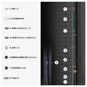 Televize Hisense 75UR9S 

 obrázek produktu 8 z 12