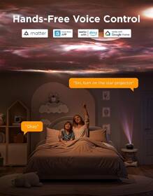 Stolní LED lampička Govee Galaxy Light Projector 2 Pro, Matter, s reproduktorem černá

 obrázek produktu 3 z 4
