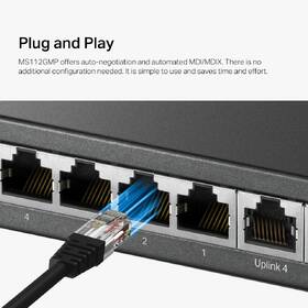 Switch Mercusys MS112GMP (MS112GMP) černý

 obrázek produktu 9 z 10