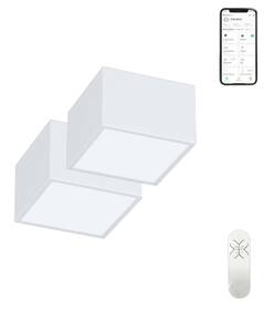 Stropní svítidlo IMMAX NEO sada 2x CANTO SMART 15x15cm 12W Zigbee 3.0 + DO bílé

 obrázek produktu 2 z 4