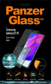 Tvrzené sklo PanzerGlass Edge-to-Edge na Samsung Galaxy S21 FE černé

 obrázek produktu 3 z 3