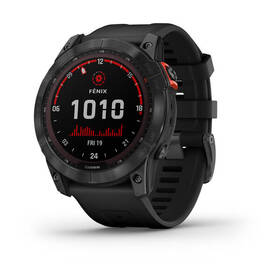 Chytré hodinky Garmin fenix 7X Solar - Gray / Black Silicone Band 

 obrázek produktu 6 z 10