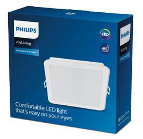 Vestavné svítidlo Philips Meson 125 SQ, neutrální bílá bílé

 obrázek produktu 2 z 2