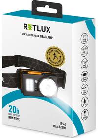 Čelovka RETLUX RPL 702, s powerbankou 

 obrázek produktu 6 z 6