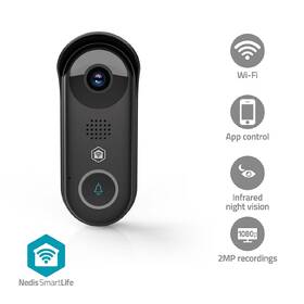 Videozvonek Nedis SmartLife WIFICDP11BK černý

 obrázek produktu 5 z 12