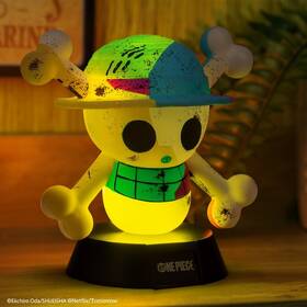 Dekorativní LED Paladone Icon Light One Piece - Jolly Roger černé/bílé/modré/žluté

 obrázek produktu 3 z 5