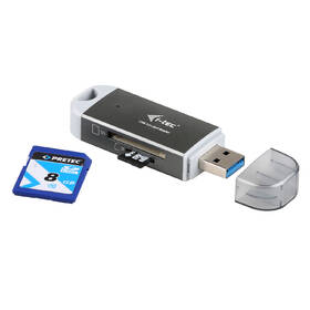 Čtečka paměťových karet i-tec USB 3.0 Dual Card Reader šedá

 obrázek produktu 3 z 7