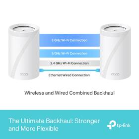 Komplexní Wi-Fi systém TP-Link Deco BE65, BE9300, Wi-Fi 7 (2 ks) bílý

 obrázek produktu 8 z 9