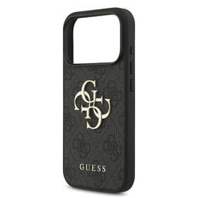 Kryt na mobil Guess PU 4G Metal Logo Strap na Apple iPhone 17 Pro černý

 obrázek produktu 4 z 7
