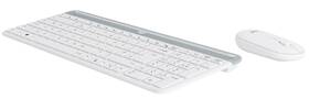 Klávesnice s myší Logitech Wireless Combo MK470 Slim,  CZ/SK bílá

 obrázek produktu 4 z 10