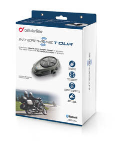 Handsfree Interphone TOUR pro uzavřené a otevřené přilby Single Pack 

 obrázek produktu 5 z 5