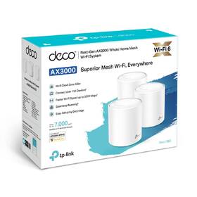 Komplexní Wi-Fi systém TP-Link Deco X60 (3-pack) bílý

 obrázek produktu 5 z 5