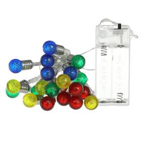 Vánoční osvětlení RETLUX RXL 492, girlanda žárovičky, 20 LED, délka 1,5 m, přívod 0,3 m, teplá bílá 

 obrázek produktu 1 z 5