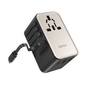 Cestovní adaptér Epico UltraBoost Universal GaN 70W titanový

 obrázek produktu 1 z 11