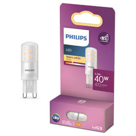 Žárovka LED Philips 3,7W, G9, teplá bílá 

 obrázek produktu 2 z 3