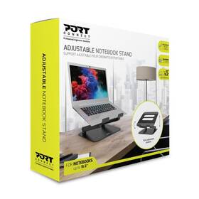 Podstavec pro notebooky PORT CONNECT Aluminium Stand černý

 obrázek produktu 9 z 9
