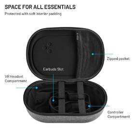 Pouzdro FIXED VR Protective Case - Meta Quest 3/3S šedé

 obrázek produktu 4 z 7