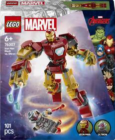Stavebnice LEGO® Marvel 76307 Iron Man v robotickém obleku vs. Ultron 

 obrázek produktu 2 z 8
