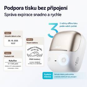 Tiskárna štítků Niimbot B2 PRO + role štítků 230 ks zelená

 obrázek produktu 9 z 14